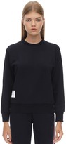Thumbnail for your product : Thom Browne Cotton Sweatshirt W/ Back Stripes