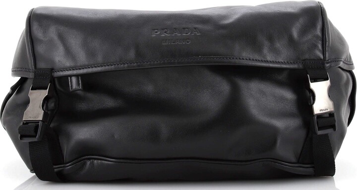 Prada double-zip Shoulder Bag - Farfetch  Bags, Prada camera bag, Camera  shoulder bag