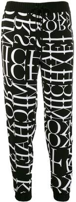MICHAEL Michael Kors Logo Print Track Pants