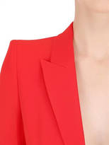 Thumbnail for your product : Alexander McQueen Single Breasted Grain De Poudre Jacket