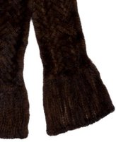 Thumbnail for your product : Pologeorgis Knitted Mink Stole