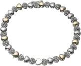 Thumbnail for your product : KeepSafe 9-Carat Gold and Silver Diamond-Set Bracelet