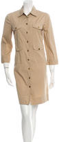 Thumbnail for your product : Tory Burch Long Sleeve Shirtdress