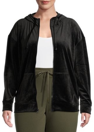 athletic works women's full zip jacket