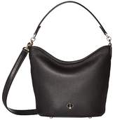 Thumbnail for your product : Kate Spade Polly Small Hobo Bag (Black) Handbags