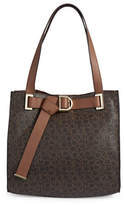 Thumbnail for your product : Calvin Klein Belted Monogram Tote