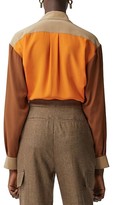 Thumbnail for your product : Burberry Juliette Mulberry Silk Shirt