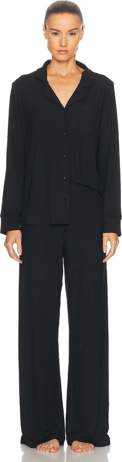 SKIMS Soft Lounge Sleep Set in Black