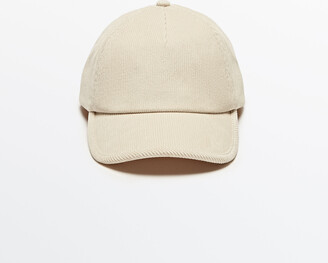 Massimo Dutti Corduroy Cotton Cap - ShopStyle Hats