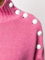 Thumbnail for your product : Zadig & Voltaire Dropped Shoulder Turtle Neck Jumper