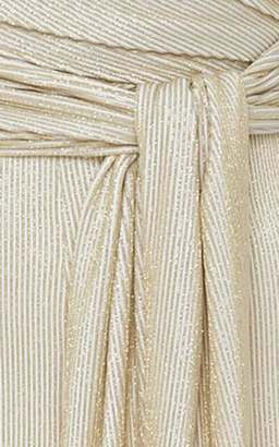 Miguelina Norma Metallic Knit Jumpsuit