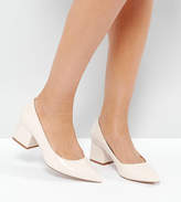 Thumbnail for your product : ASOS Design Simply Block Mid Heels