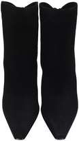 Thumbnail for your product : Le Silla High Heels Ankle Boots In Black Suede