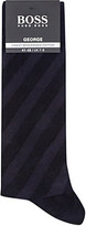 Thumbnail for your product : HUGO BOSS Diagonal stripe socks - for Men