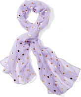Thumbnail for your product : New York and Company 22.95 Foil Dot Scarf