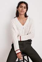 Thumbnail for your product : Velvet by Graham & Spencer BOE SHEER CABLE KNIT SWEATER