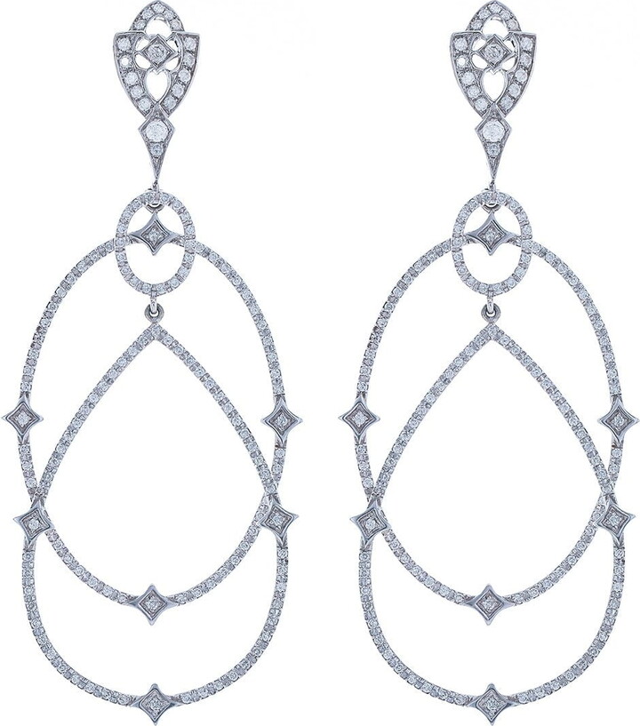 Loree Rodkin Double Loop Michele Earrings