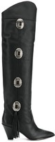 Thumbnail for your product : Aquazzura Go West knee-high boots