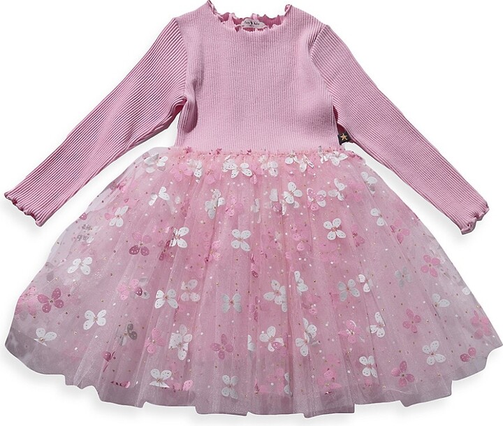 Petite Hailey Baby's, Little Girl's & Girl's Butterfly Tutu Dress -  ShopStyle