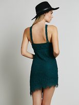 Thumbnail for your product : Free People Scallop Surplice Lace Bodycon