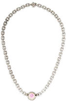 Thumbnail for your product : Judith Ripka Two-Tone Pink Crystal & Diamond Necklace