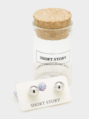 Shortstory Fantasy Bubble Confetti Earrings in Pastel