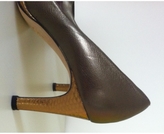 Thumbnail for your product : Joseph Metallic Leather Heels