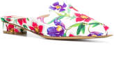 Thumbnail for your product : Ferragamo Flower Heel floral-print mules