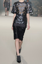 Thumbnail for your product : Alexander Wang Embroidered organza top