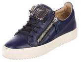 Thumbnail for your product : Giuseppe Zanotti Leather Low-Top Sneakers