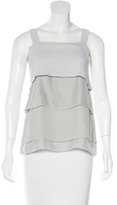Thumbnail for your product : Brunello Cucinelli Tiered Sleeveless Top