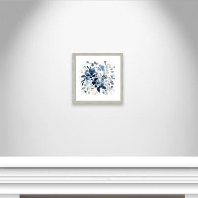 Casa Fine Arts Indigo Garden II - Picture Frame Painting