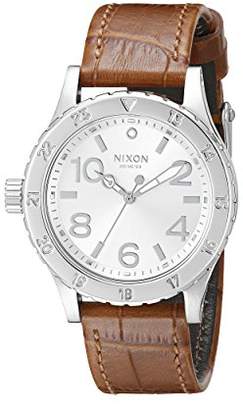 Nixon Women's A4671888 38-20 Leather Analog Display Analog Quartz Watch