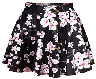 Jiayiqi Light Pink Cherry Blossom Skirt Women's Classic Little Black Dress