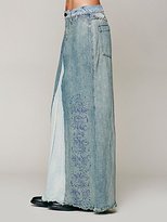 Thumbnail for your product : Free People Badlands Denim Maxi Skirt