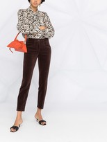 Thumbnail for your product : Luisa Cerano Velvet Skinny Trousers