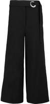 Thumbnail for your product : Proenza Schouler Belted Stretch-Wool Culottes