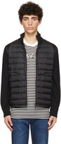 Thumbnail for your product : Moncler Black Down Zipper Jacket
