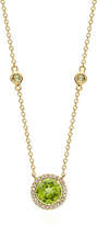 Thumbnail for your product : Kiki McDonough Grace Green Peridot & Diamond Necklace