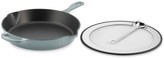 Thumbnail for your product : Le Creuset Signature Cast-Iron Deep Skillet with Splatter Screen