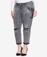 Thumbnail for your product : Jessica Simpson Trendy Plus Size Mika Ripped Jeans