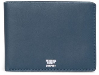 Herschel Men's Miles Leather Wallet - Blue