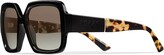 Thumbnail for your product : Prada Eyewear Tortoise Arm Square Sunglasses