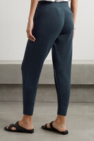 Thumbnail for your product : Brunello Cucinelli Ribbed Cotton Track Pants - Blue