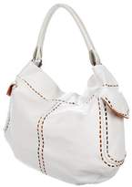 Thumbnail for your product : Prada Perforated Leather Hobo