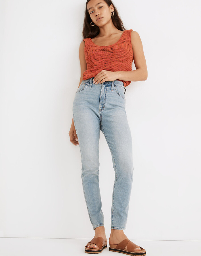 Madewell Curvy Roadtripper Authentic Jeans in Cadwell Wash - ShopStyle