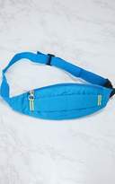 Thumbnail for your product : PrettyLittleThing Turquoise Basic Bum Bag