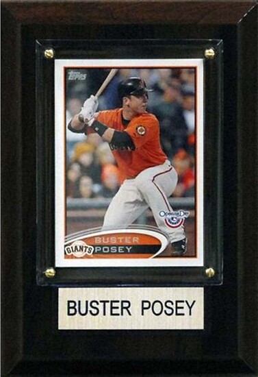 C and I Collectables Inc C and I Collectables San Francisco Giants Buster Posey 4X6 Plaque
