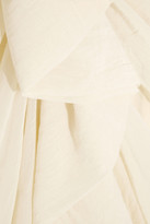 Thumbnail for your product : Marni Ruffled cotton and silk-blend gauze skirt