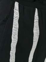 Thumbnail for your product : 11 By Boris Bidjan Saberi stripe patterns sweatpants